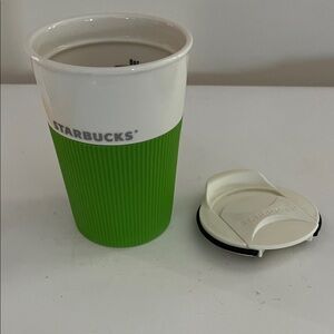 Starbucks porcelain Coffee Tumbler with Lid
